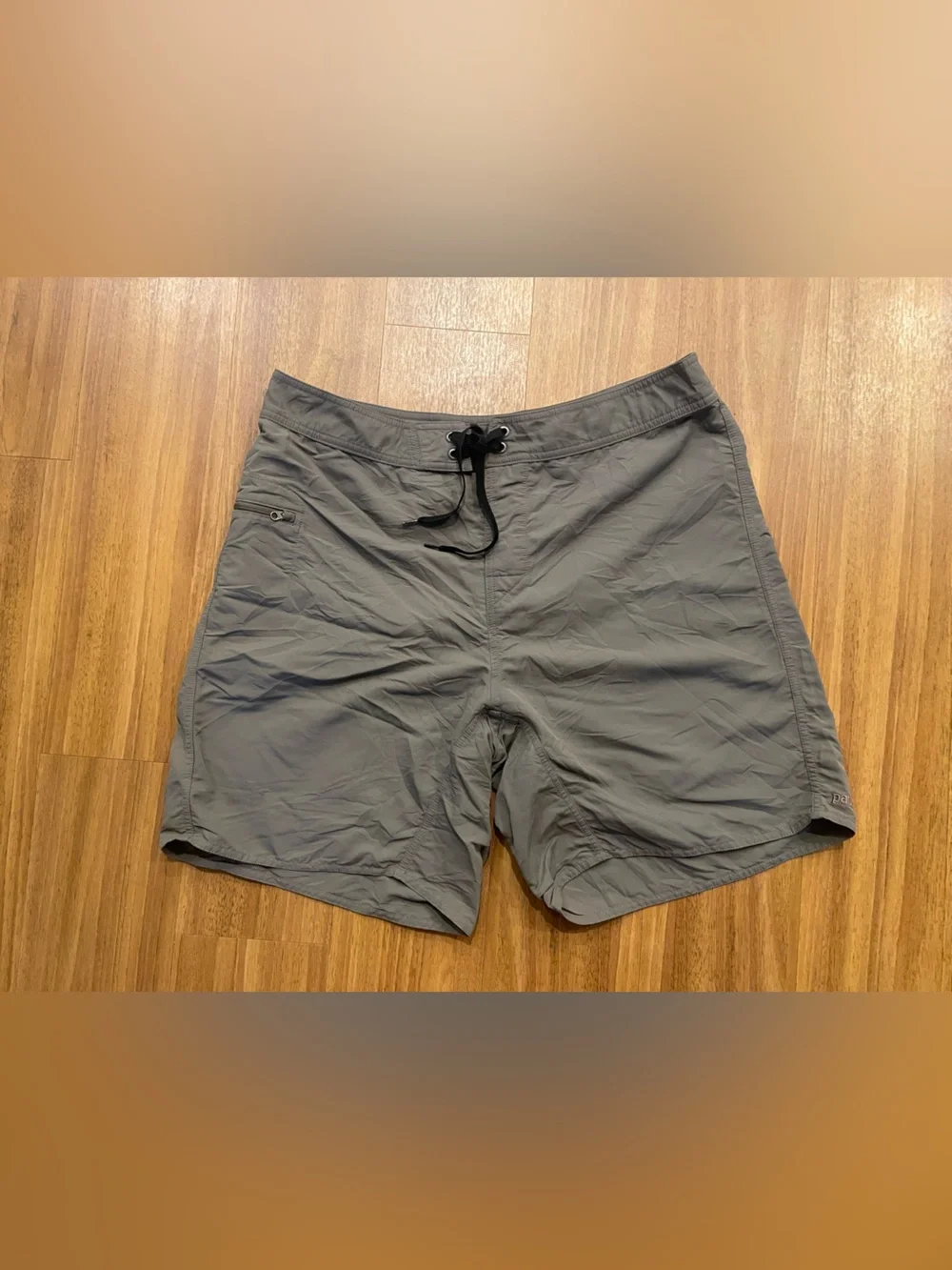 Patagonia Men's Grey Athletic Swim Shorts